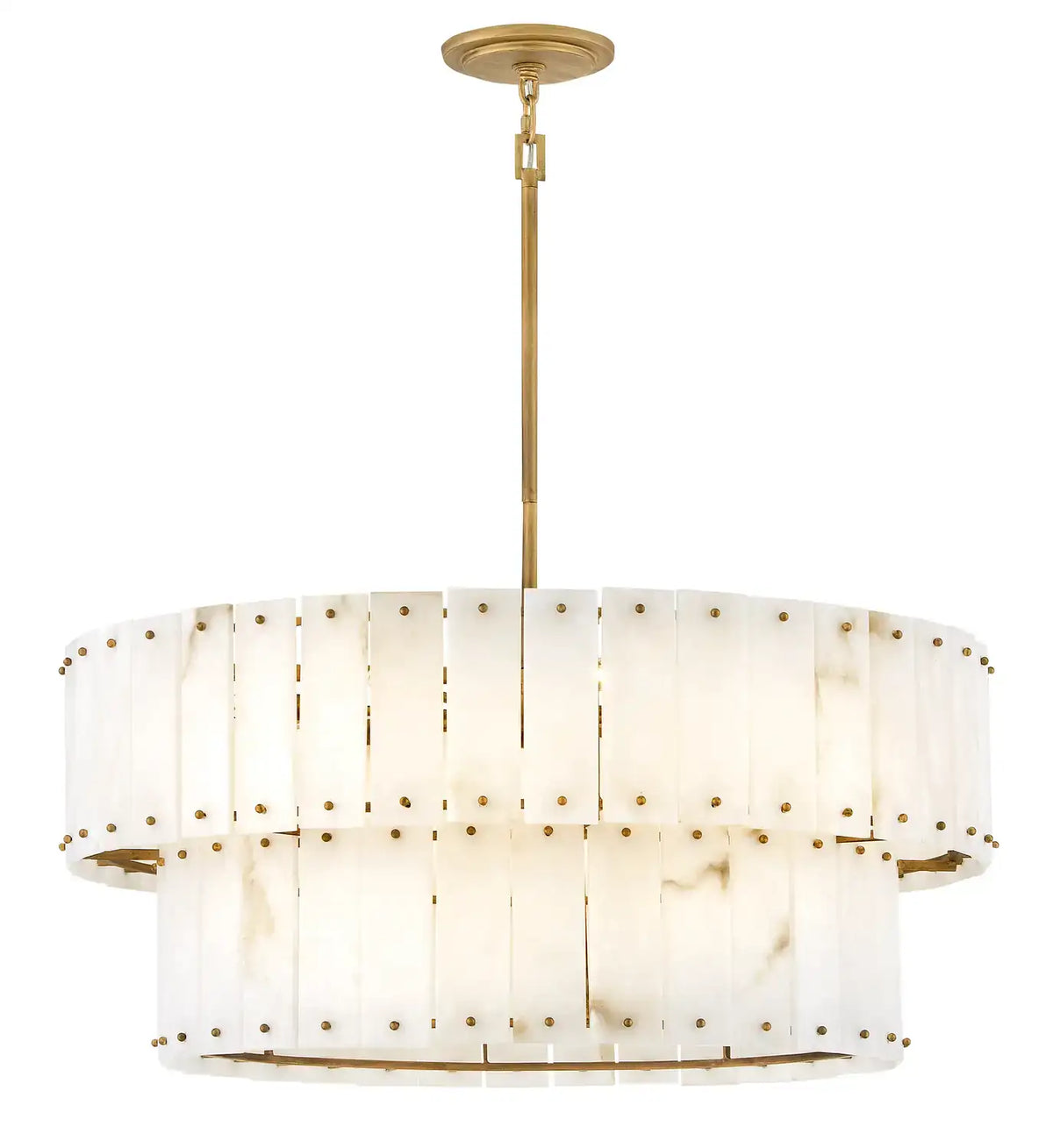 FREDRICK RAMOND, Simone Drum Chandelier, CHANDELIER LIGHT