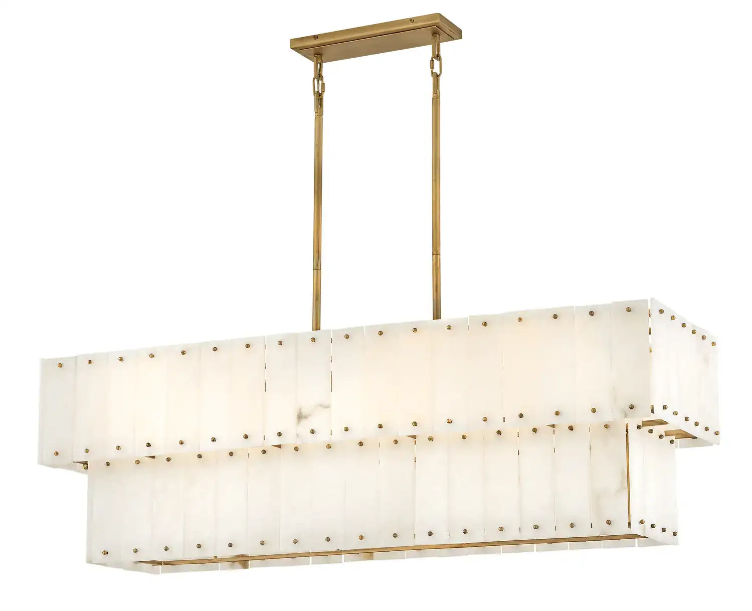 FREDRICK RAMOND, Simone Eight Light Linear, PENDANT LIGHT