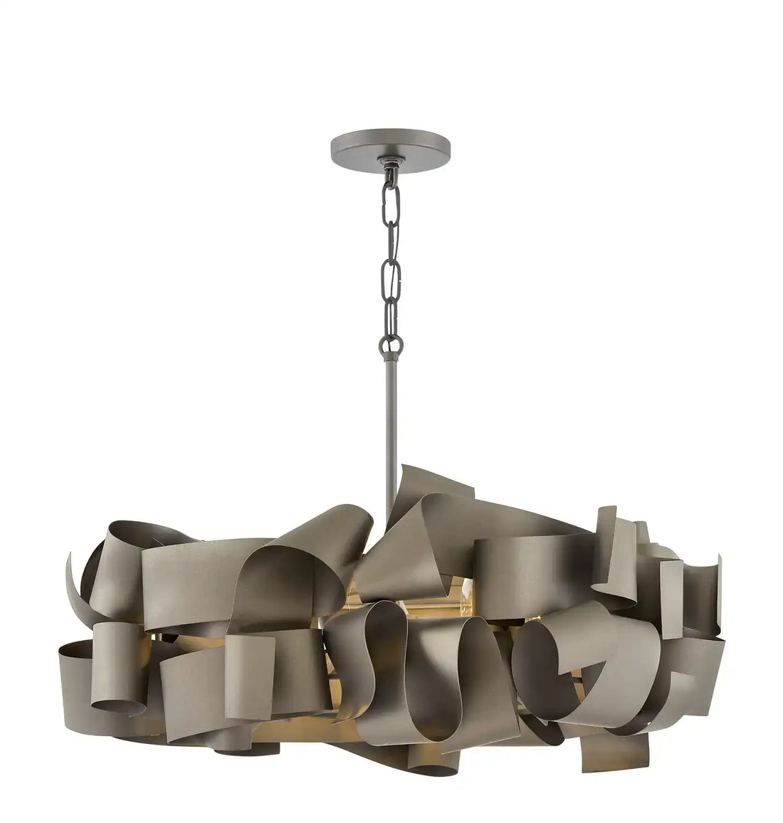 FREDRICK RAMOND, Delfina Single Tier Chandelier, CHANDELIER LIGHT