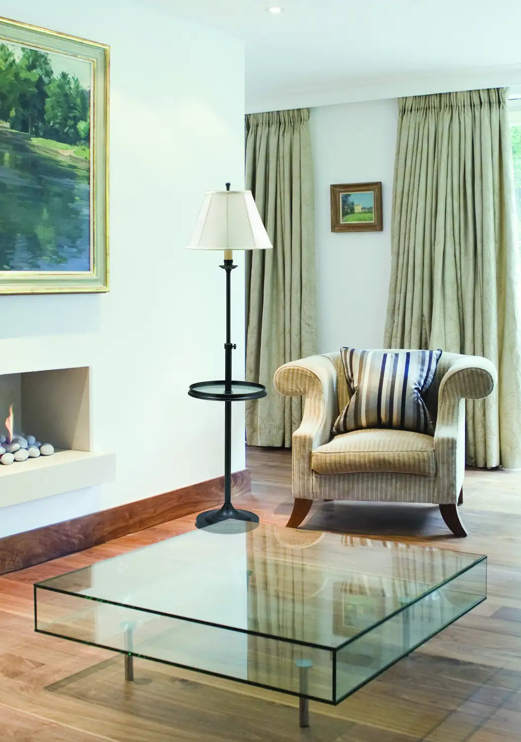 HOUSE OF TROY, CLUB FLOOR LAMP, FLOOR LAMP