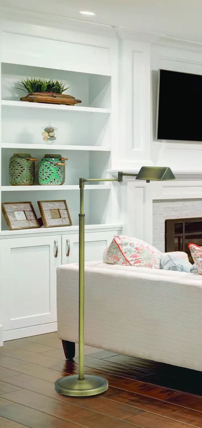 HOUSE OF TROY, PINNACLE FLOOR LAMP, FLOOR LAMP