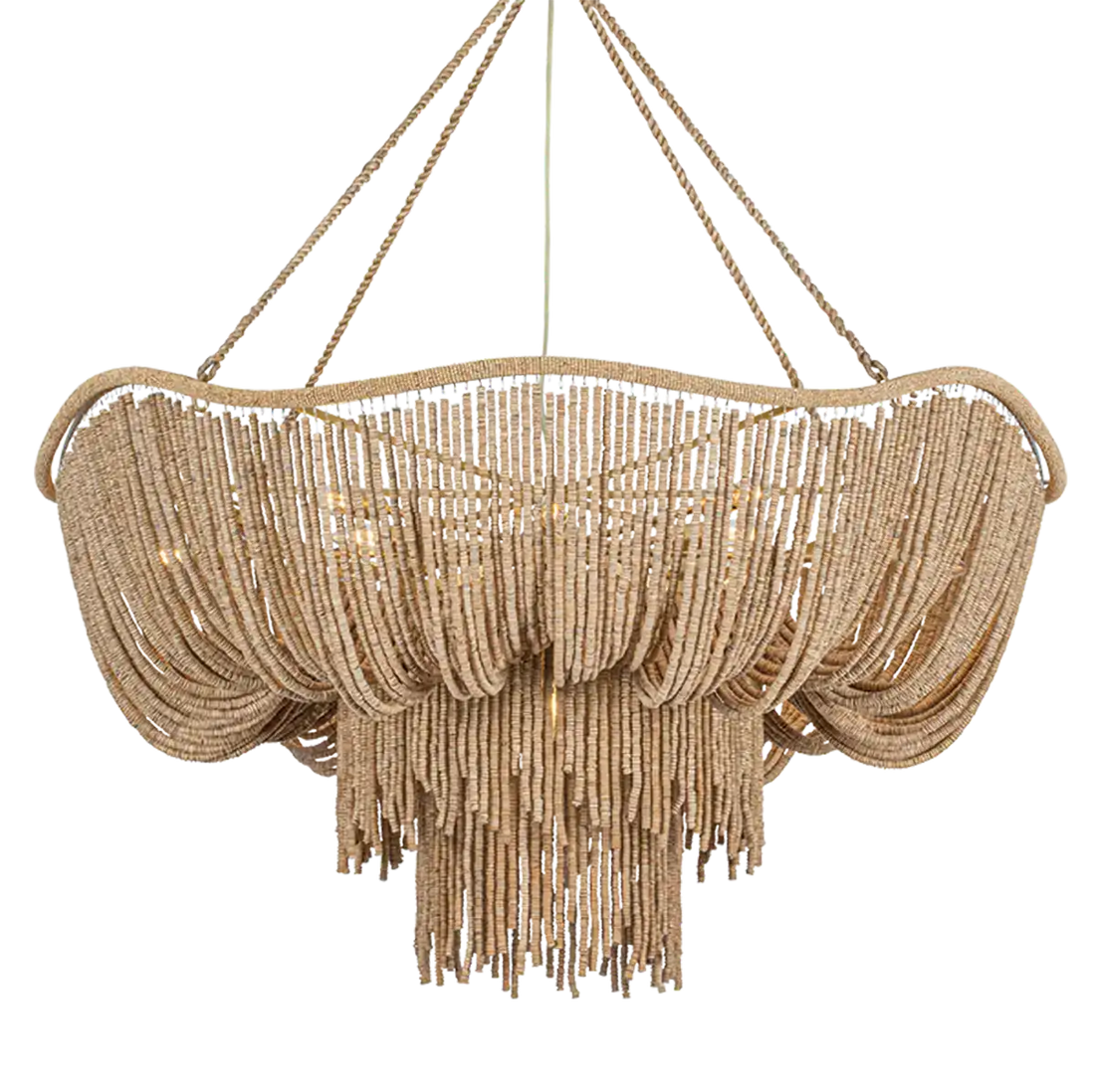 Corbett Lighting, Jadeite Chandelier, CHANDELIER LIGHT