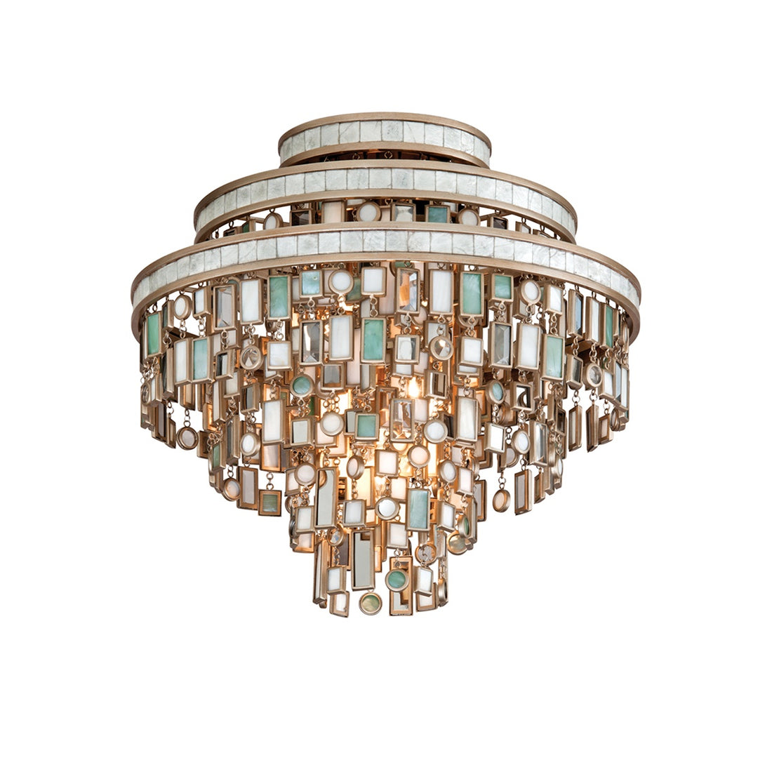 Corbett Lighting, DOLCETTI SEMI FLUSH, SEMI FLUSH MOUNT LIGHT