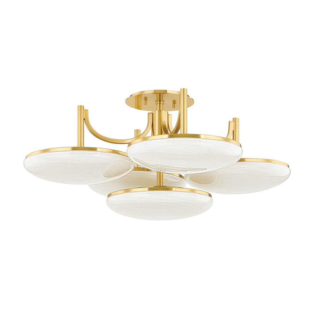 HUDSON VALLEY LIGHTING, BREGMAN SEMI FLUSH, SEMI FLUSH MOUNT LIGHT