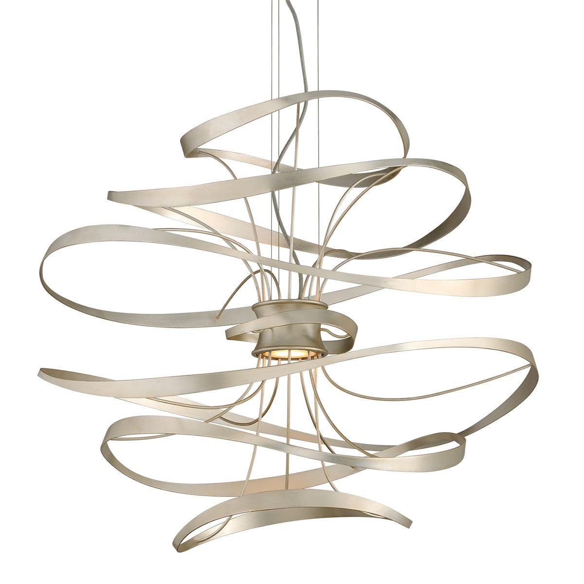 CORBETT LIGHTING, CALLIGRAPHY CHANDELIER, CHANDELIER LIGHT