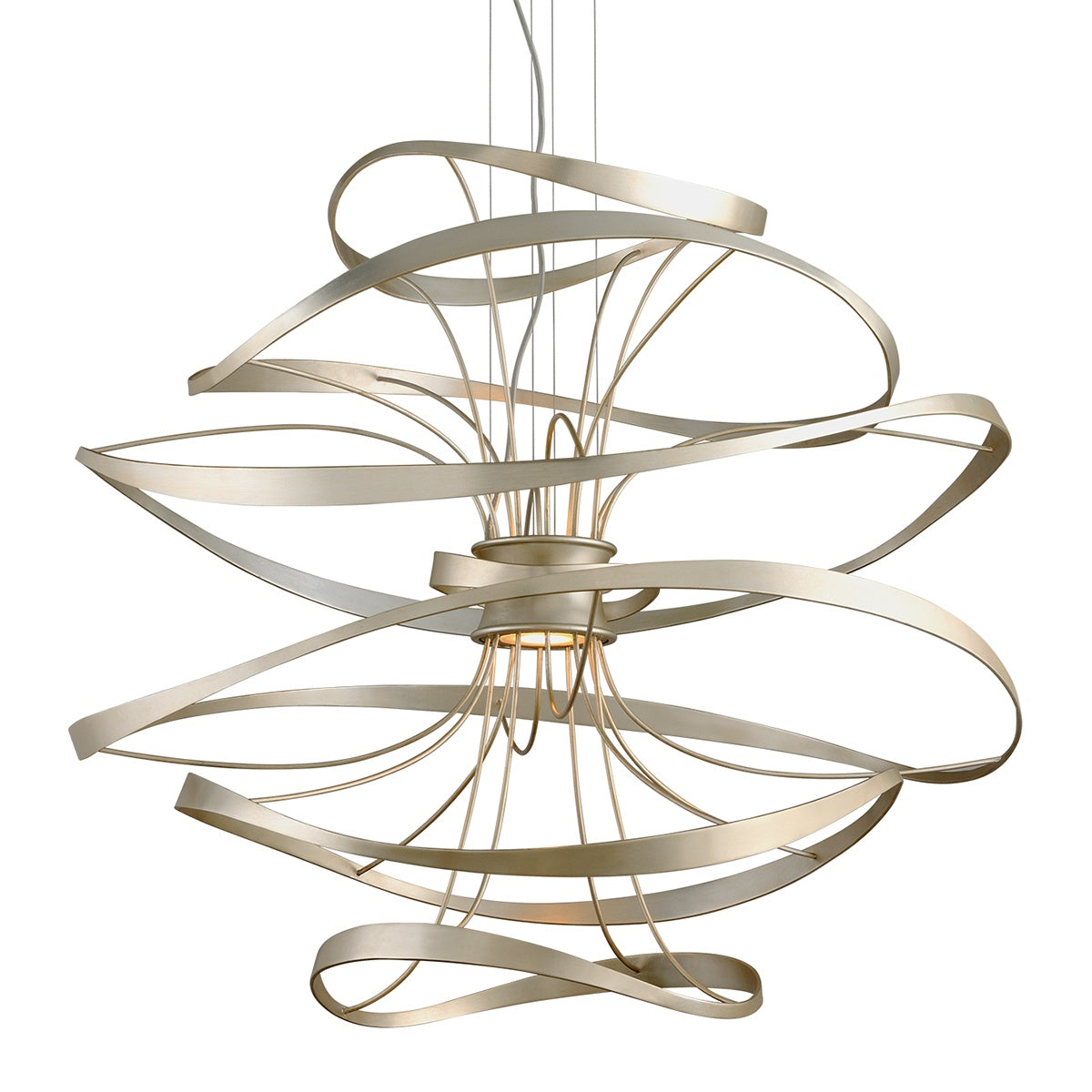 CORBETT LIGHTING, CALLIGRAPHY CHANDELIER, CHANDELIER LIGHT