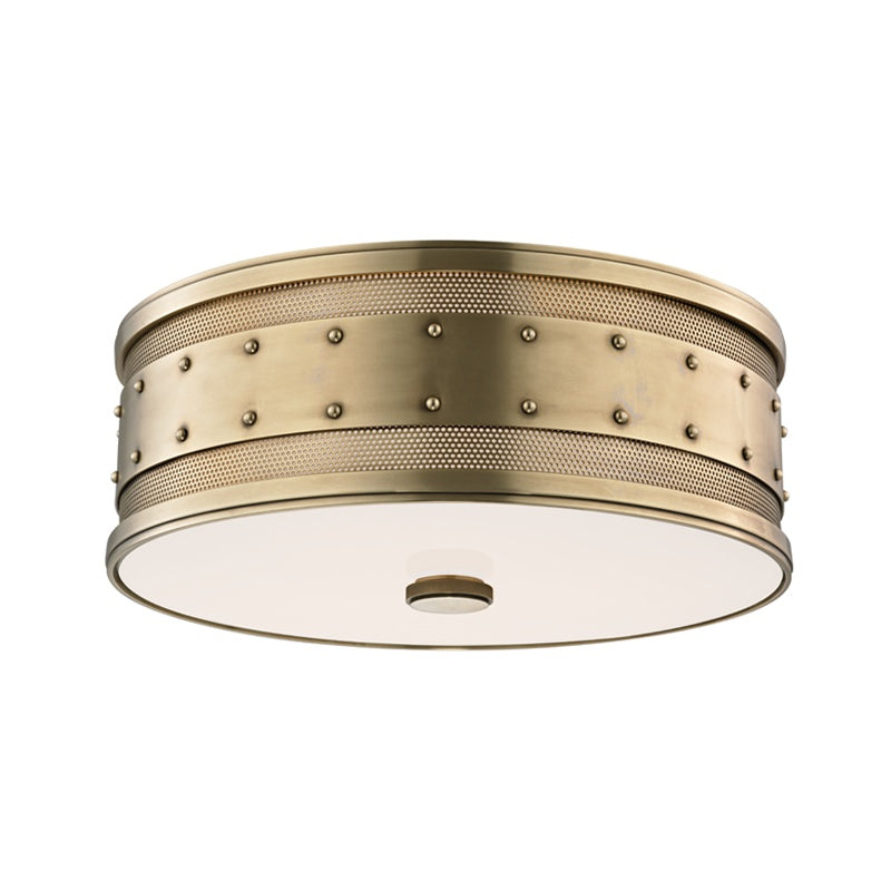 HUDSON VALLEY LIGHTING, GAINES FLUSH MOUNT, FLUSH MOUNT CEILING LIGHTS