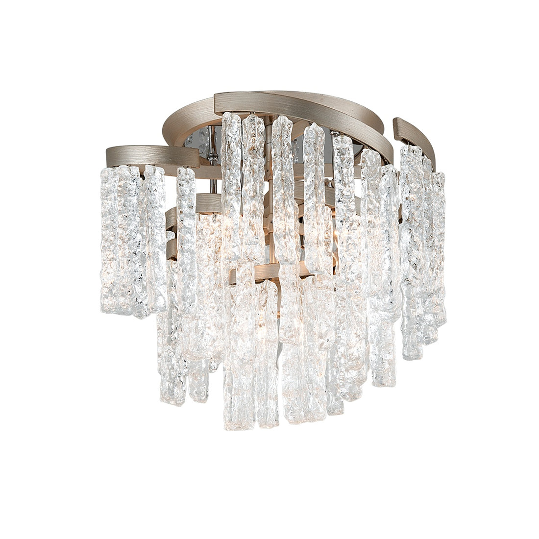 CORBETT LIGHTING, MONT BLANC SEMI FLUSH, SEMI FLUSH MOUNT LIGHT