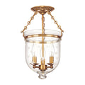 HUDSON VALLEY LIGHTING, HAMPTON SEMI FLUSH, SEMI FLUSH MOUNT LIGHT