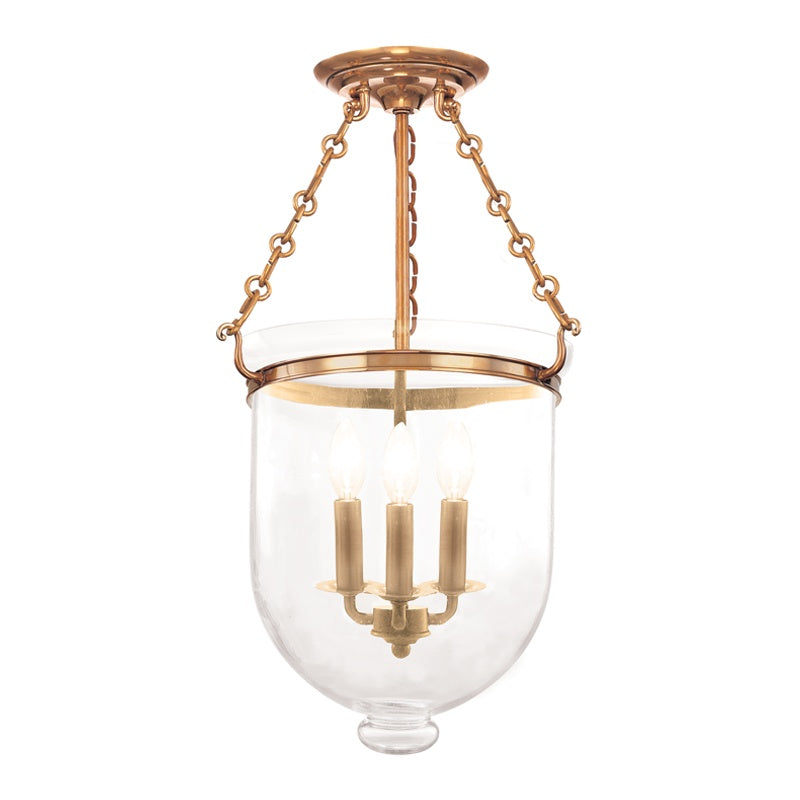 HUDSON VALLEY LIGHTING, HAMPTON SEMI FLUSH, SEMI FLUSH MOUNT LIGHT