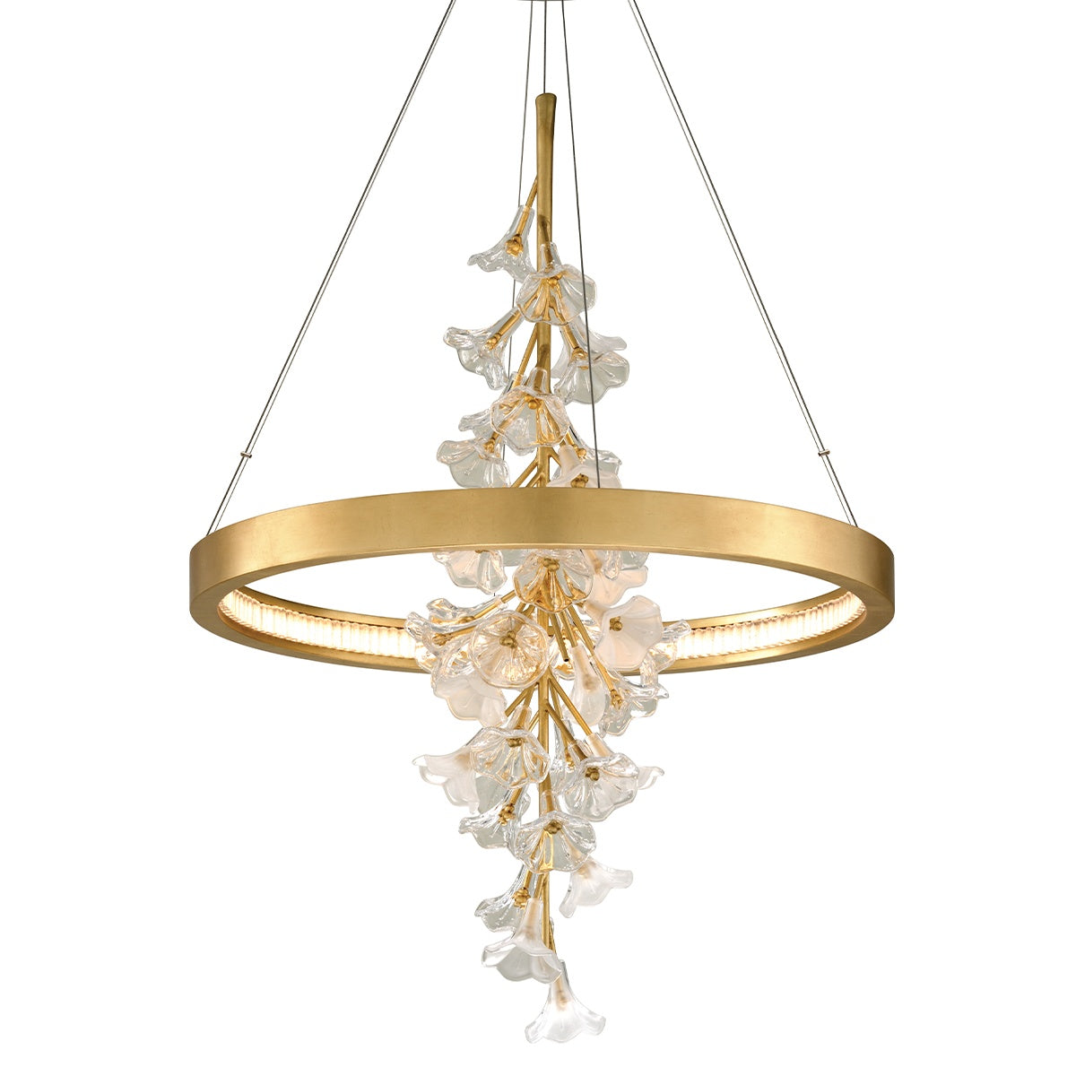 CORBETT LIGHTING, JASMINE CHANDELIER, CHANDELIER LIGHT