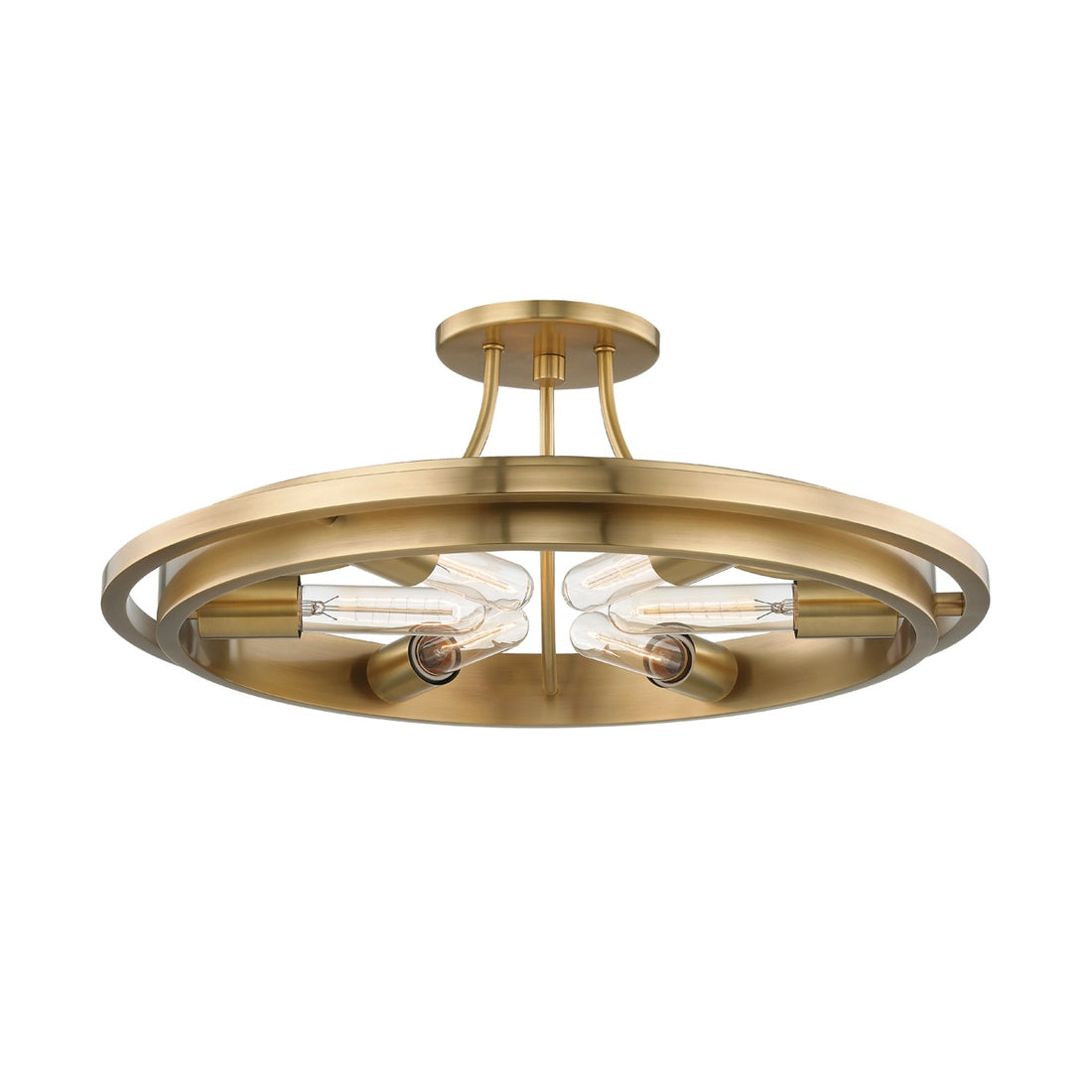 HUDSON VALLEY LIGHTING, CHAMBERS SEMI FLUSH, SEMI FLUSH MOUNT LIGHT