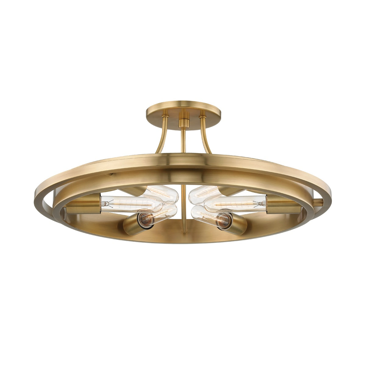 HUDSON VALLEY LIGHTING, CHAMBERS SEMI FLUSH, SEMI FLUSH MOUNT LIGHT