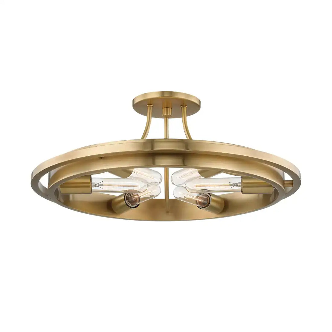 Hudson Valley Lighting, CHAMBERS SEMI FLUSH, SEMI FLUSH MOUNT LIGHT
