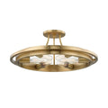 Hudson Valley Lighting, CHAMBERS SEMI FLUSH, SEMI FLUSH MOUNT LIGHT