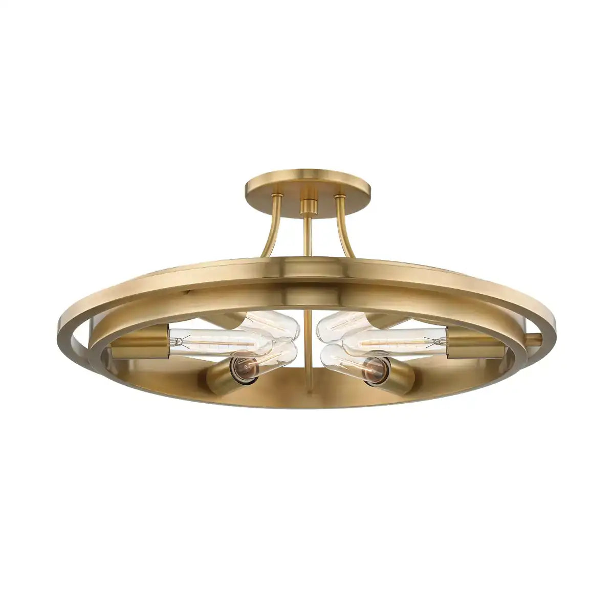 Hudson Valley Lighting, CHAMBERS SEMI FLUSH, SEMI FLUSH MOUNT LIGHT