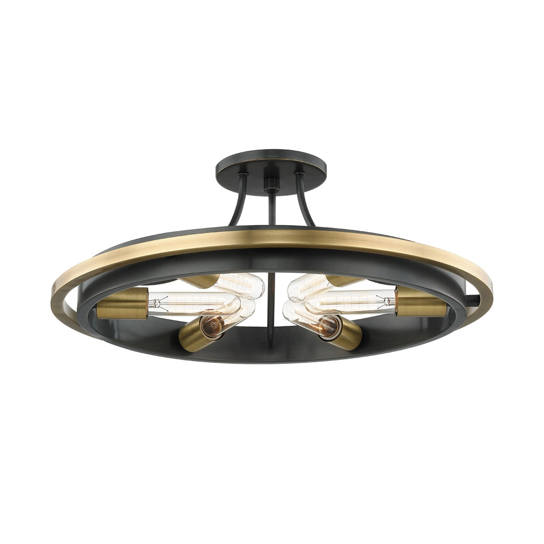 HUDSON VALLEY LIGHTING, CHAMBERS SEMI FLUSH, SEMI FLUSH MOUNT LIGHT