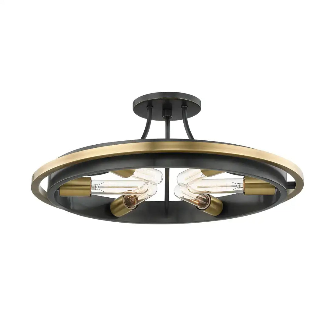 Hudson Valley Lighting, CHAMBERS SEMI FLUSH, SEMI FLUSH MOUNT LIGHT