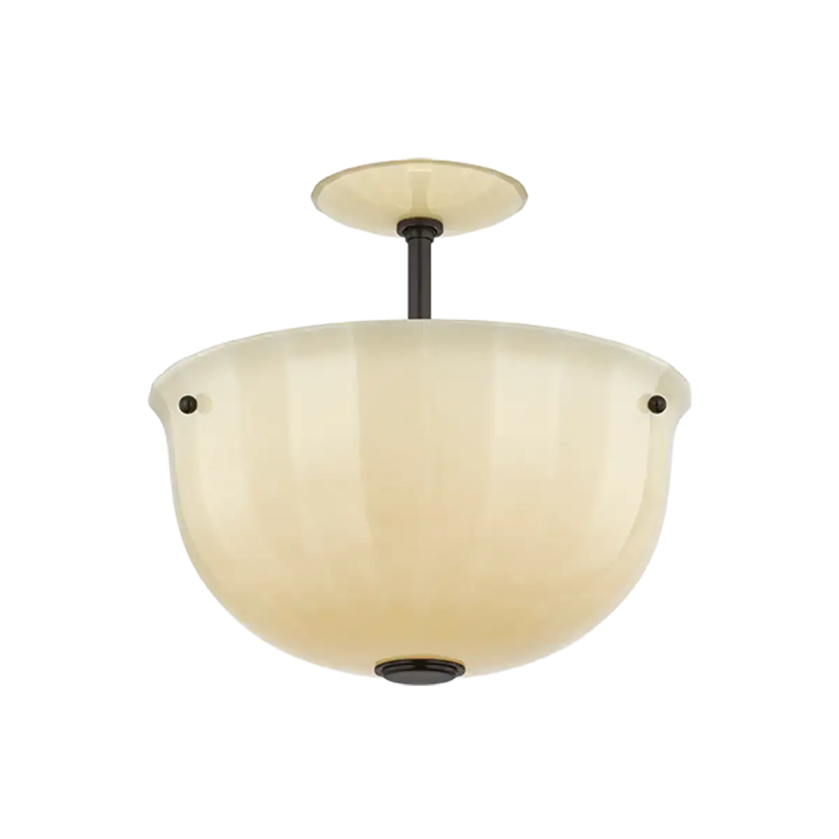 Hudson Valley Lighting, Nevins Semi Flush, SEMI FLUSH MOUNT LIGHT