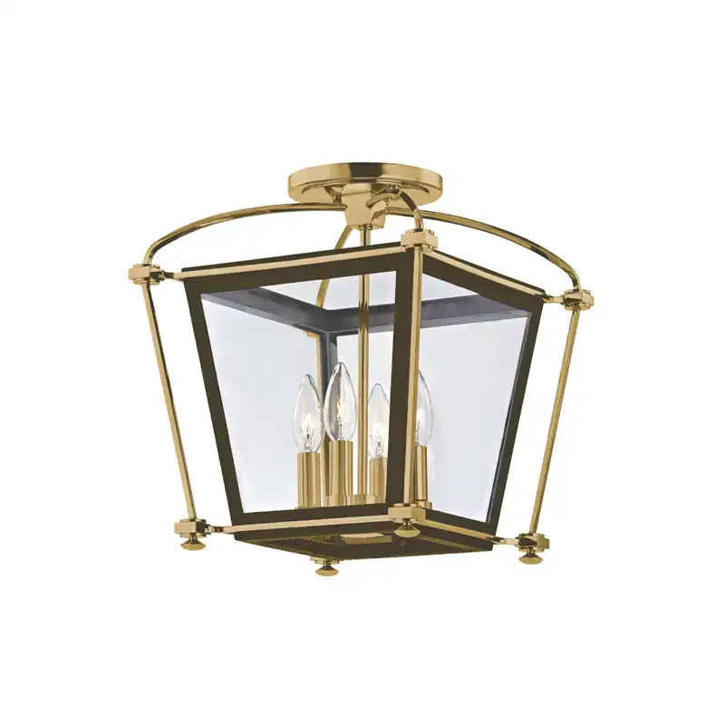 Hudson Valley Lighting, HOLLIS SEMI FLUSH, SEMI FLUSH MOUNT LIGHT