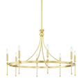 HUDSON VALLEY LIGHTING, GATES CHANDELIER, CHANDELIER LIGHT