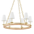 HUDSON VALLEY LIGHTING, SWANTON CHANDELIER, CHANDELIER LIGHT