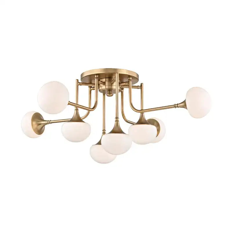 Hudson Valley Lighting, FLEMING SEMI FLUSH, SEMI FLUSH MOUNT LIGHT