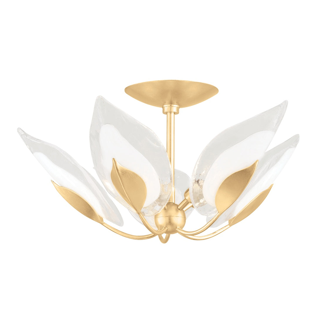 HUDSON VALLEY LIGHTING, BLOSSOM SEMI FLUSH, SEMI FLUSH MOUNT LIGHT