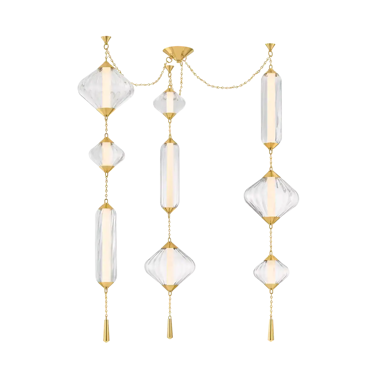 CORBETT LIGHTING, FIORELLO CHANDELIER, CHANDELIER LIGHT