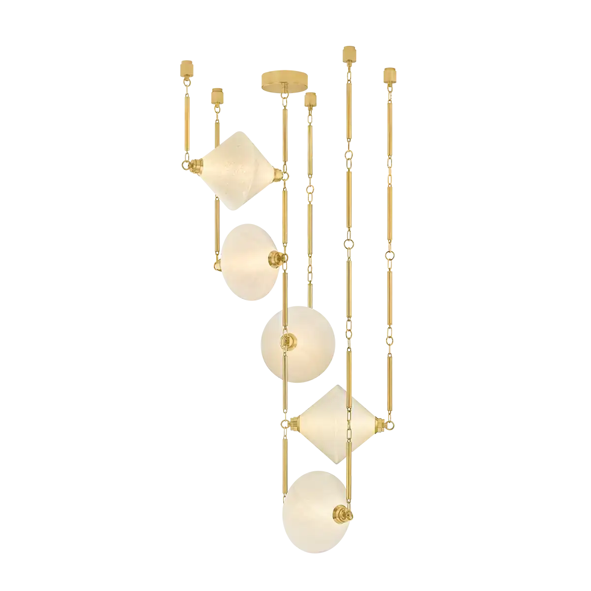 CORBETT LIGHTING, SOLARA CHANDELIER, CHANDELIER LIGHT