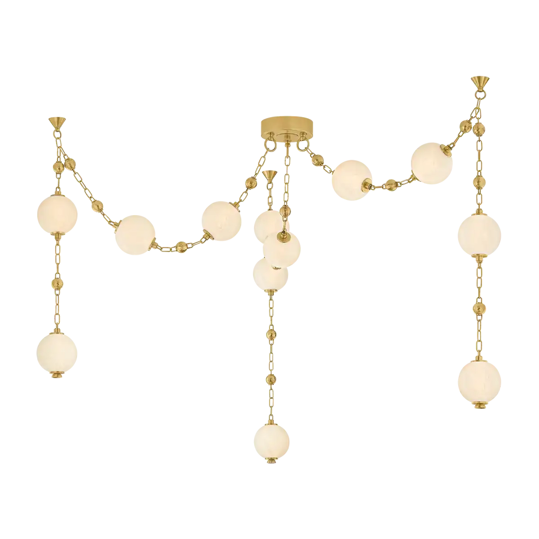 CORBETT LIGHTING, CORDA CHANDELIER, CHANDELIER LIGHT