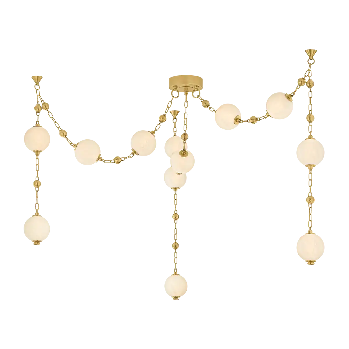 CORBETT LIGHTING, CORDA CHANDELIER, CHANDELIER LIGHT