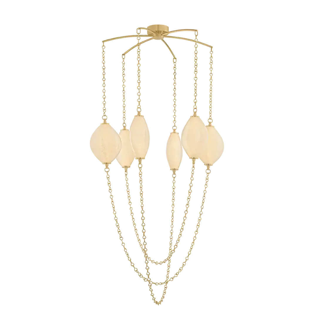 Corbett Lighting, Positano Chandelier, CHANDELIER LIGHT