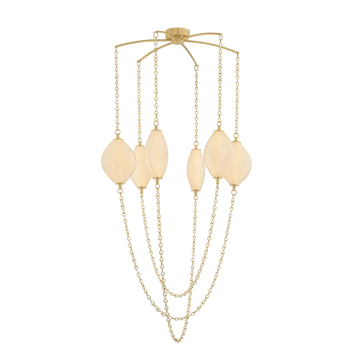 Corbett Lighting, Positano Chandelier, CHANDELIER LIGHT