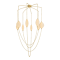 Corbett Lighting, Positano Chandelier, CHANDELIER LIGHT