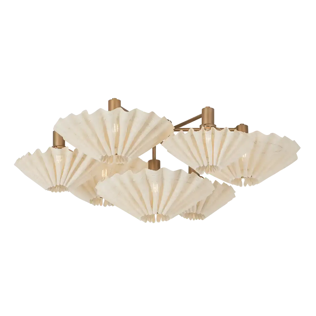 Corbett Lighting, Tremblant Semi Flush, SEMI FLUSH MOUNT LIGHT