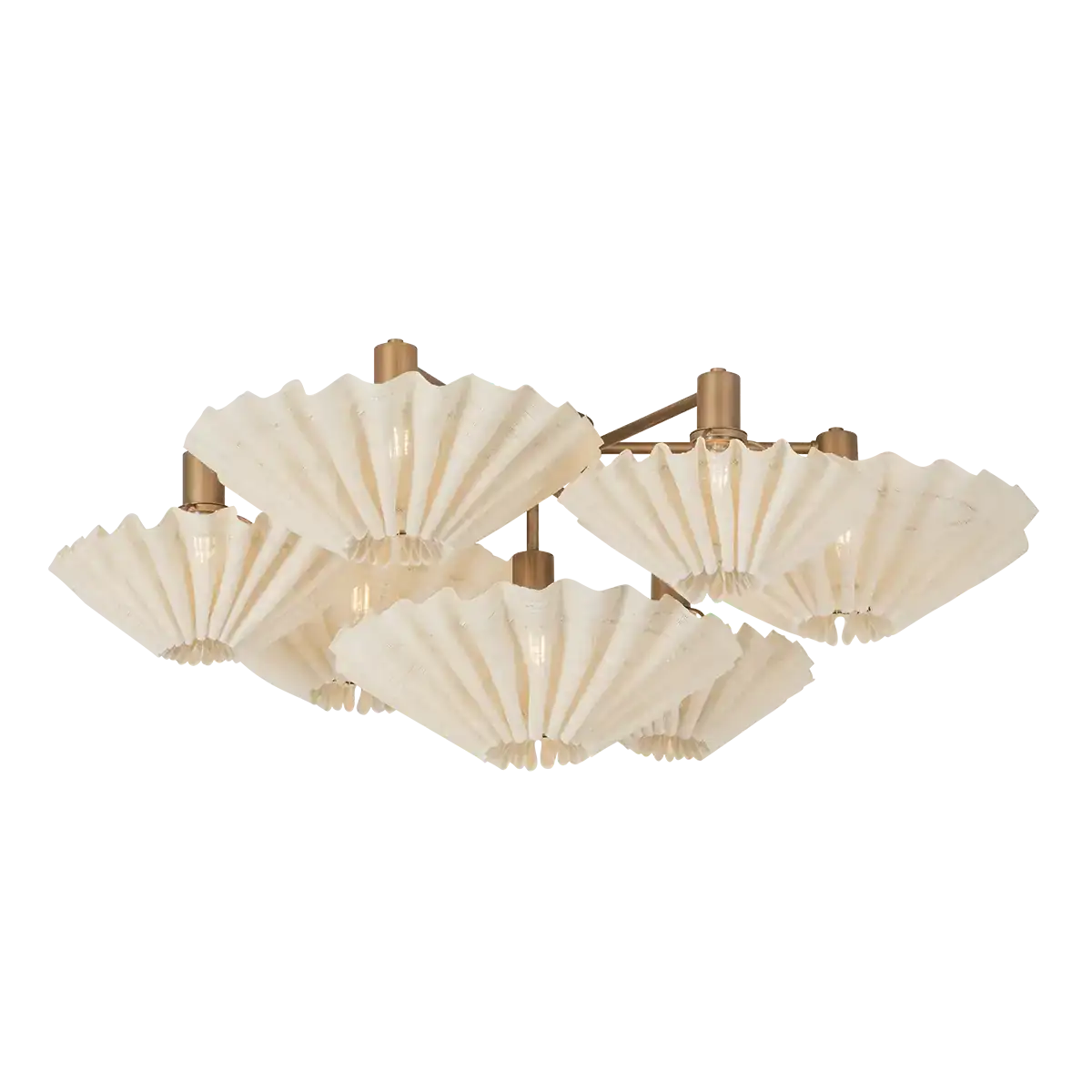 Corbett Lighting, Tremblant Semi Flush, SEMI FLUSH MOUNT LIGHT