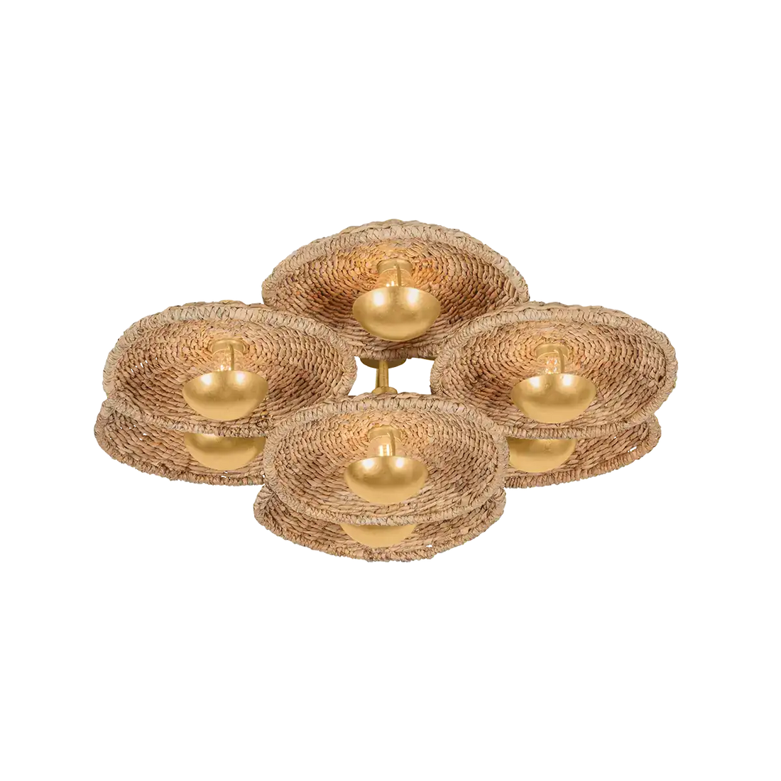 Corbett Lighting, Colline Semi Flush, SEMI FLUSH MOUNT LIGHT