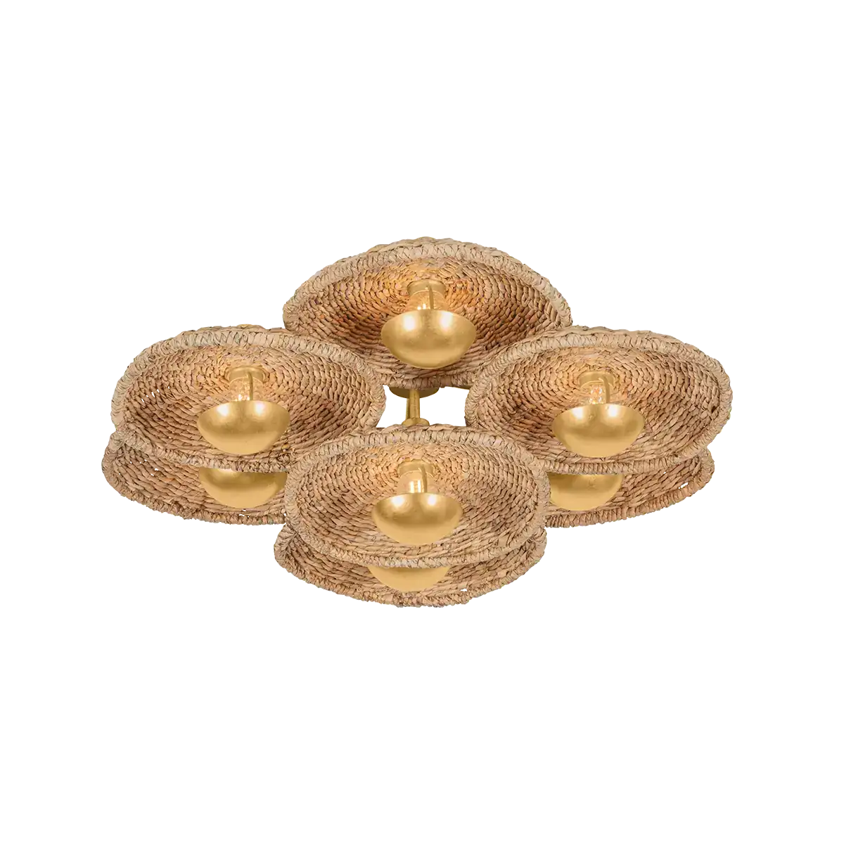 Corbett Lighting, Colline Semi Flush, SEMI FLUSH MOUNT LIGHT