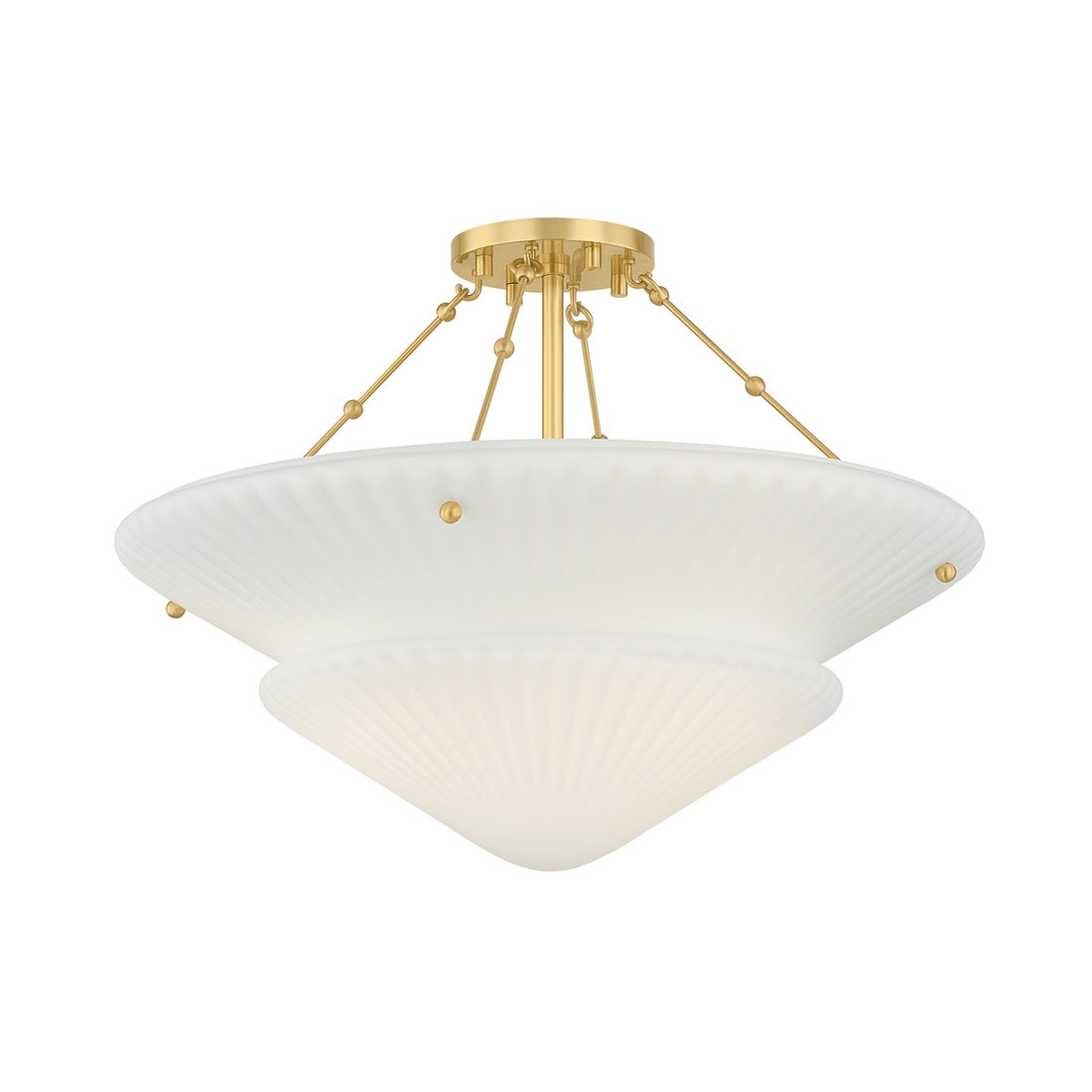 HUDSON VALLEY LIGHTING, LOBURN SEMI FLUSH, SEMI FLUSH MOUNT LIGHT