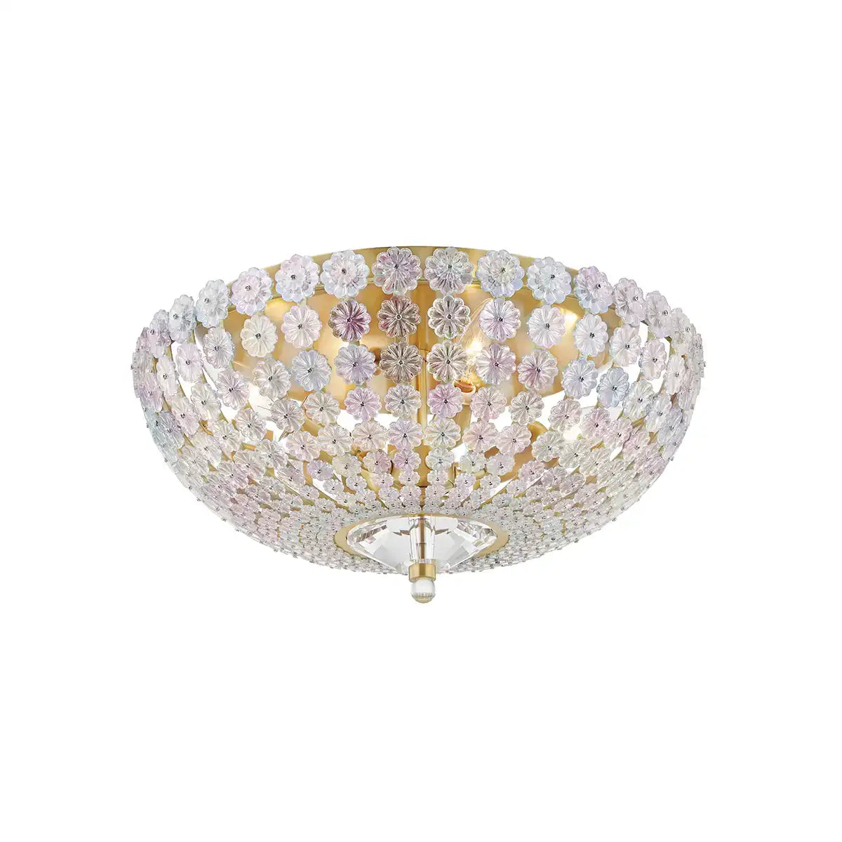 Hudson Valley Lighting, FLORAL PARK SEMI FLUSH, SEMI FLUSH MOUNT LIGHT