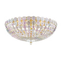 HUDSON VALLEY LIGHTING, FLORAL PARK SEMI FLUSH, SEMI FLUSH MOUNT LIGHT
