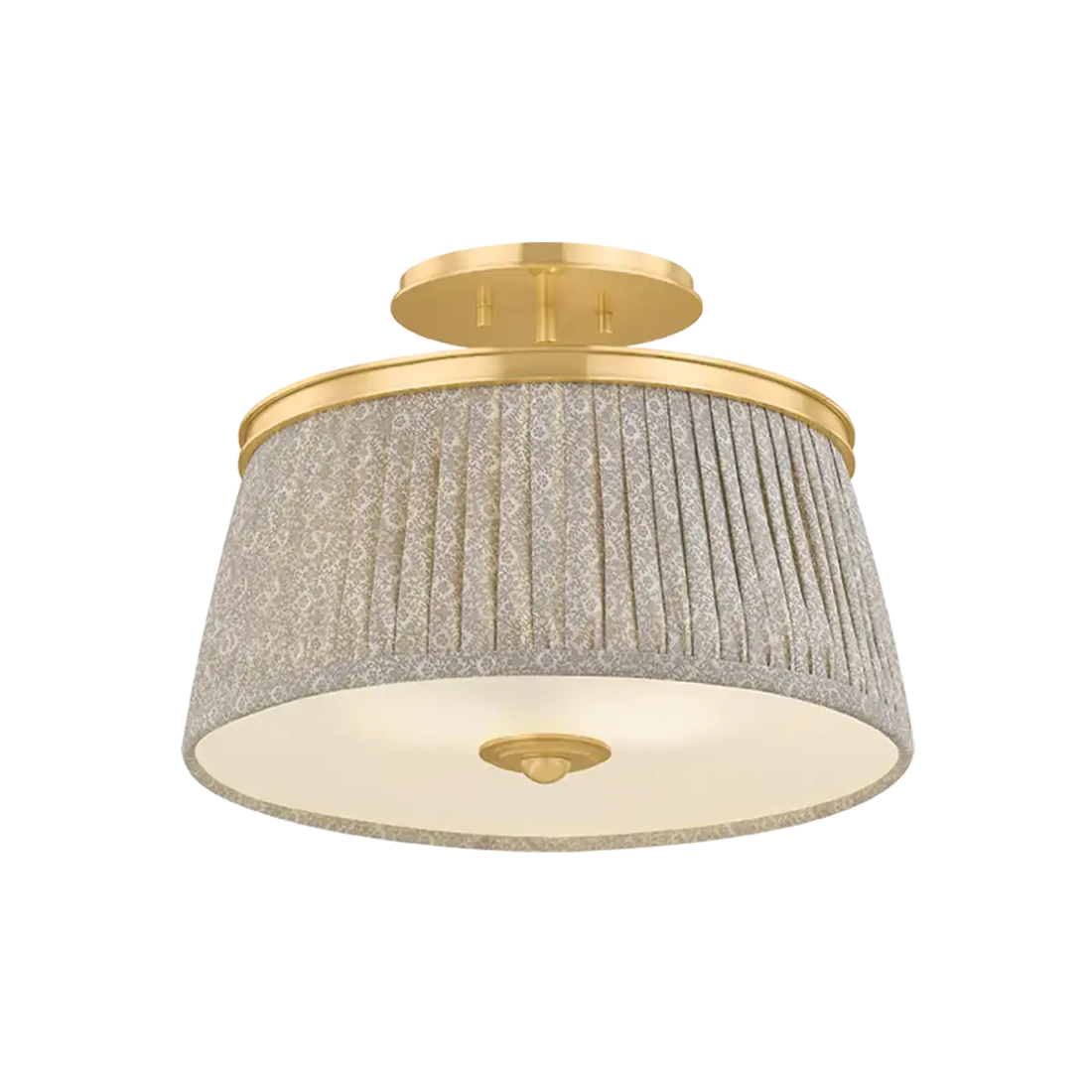 Hudson Valley Lighting, Valeria Semi Flush, SEMI FLUSH MOUNT LIGHT