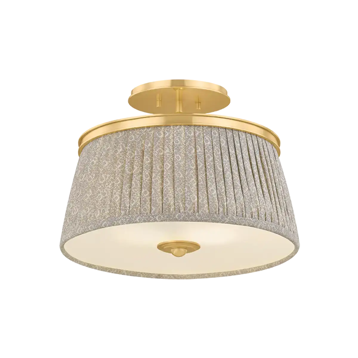 Hudson Valley Lighting, Valeria Semi Flush, SEMI FLUSH MOUNT LIGHT