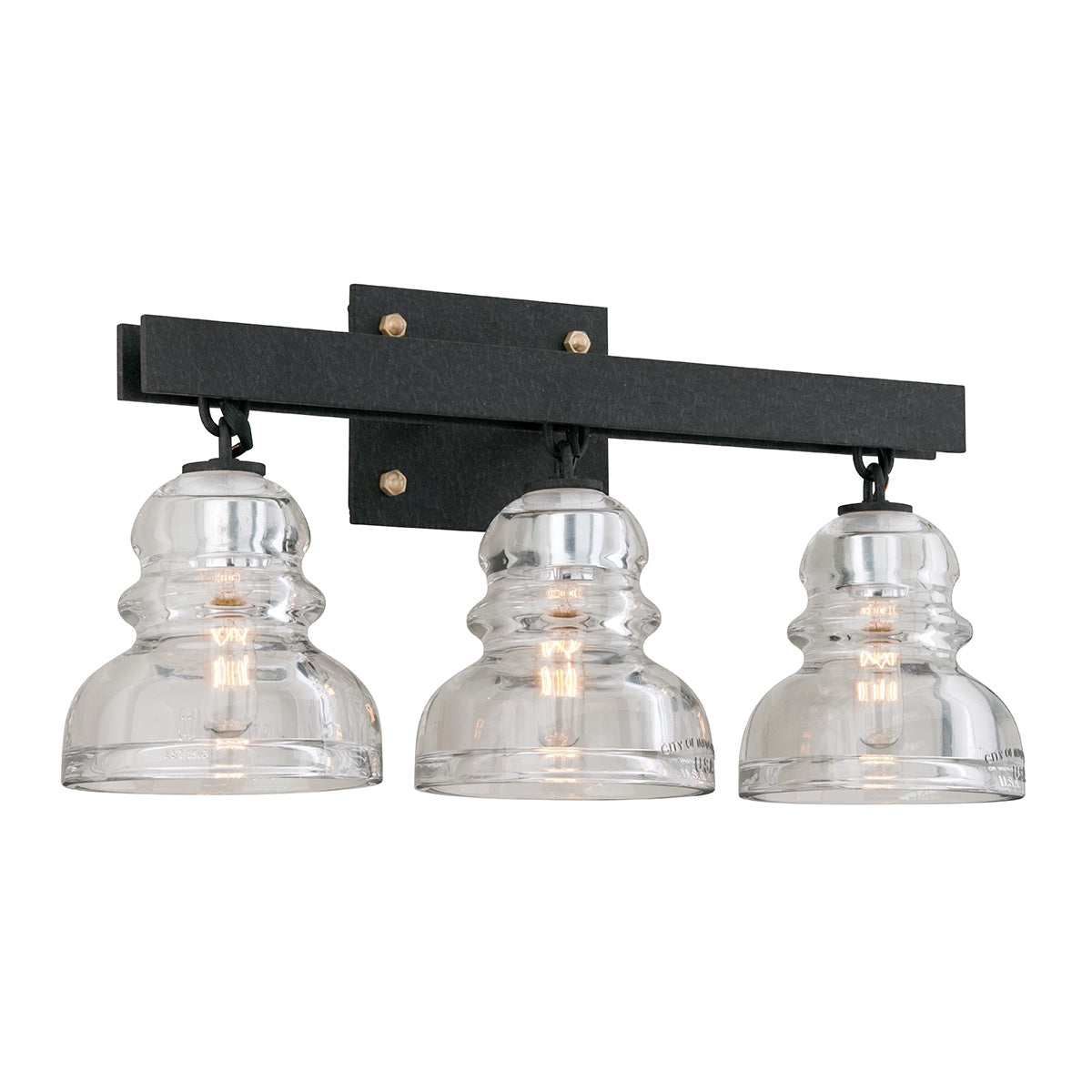 TROY LIGHTING, MENLO PARK BATH AND VANITY, VANITY LIGHT