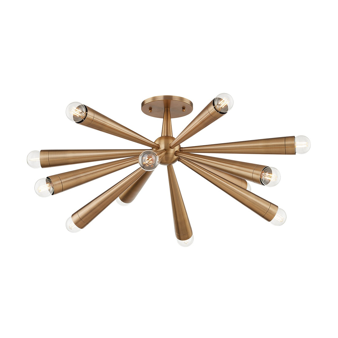 Troy Lighting, KEANU SEMI FLUSH, SEMI FLUSH MOUNT LIGHT