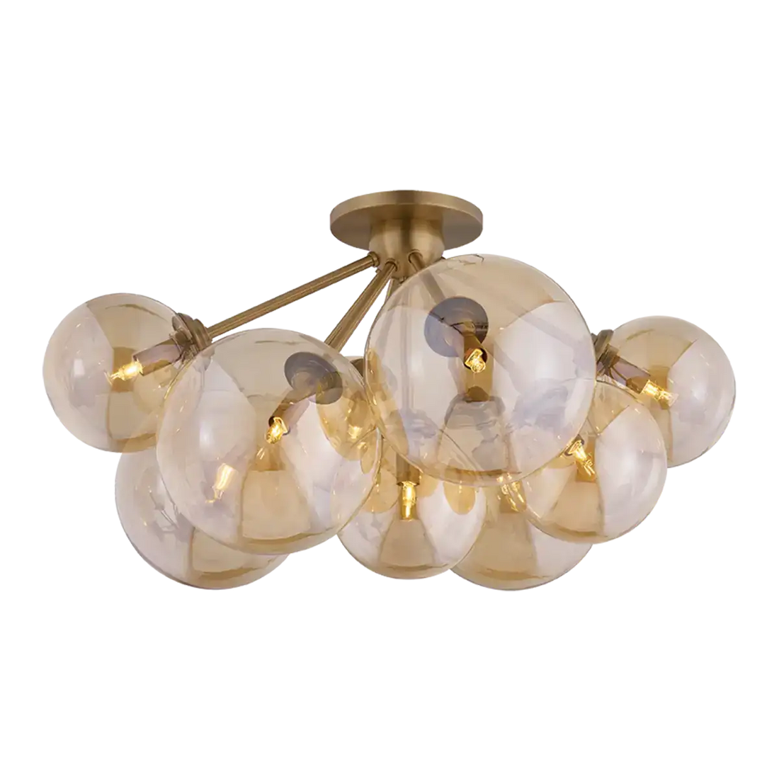 Troy Lighting, Santee Semi Flush, SEMI FLUSH MOUNT LIGHT