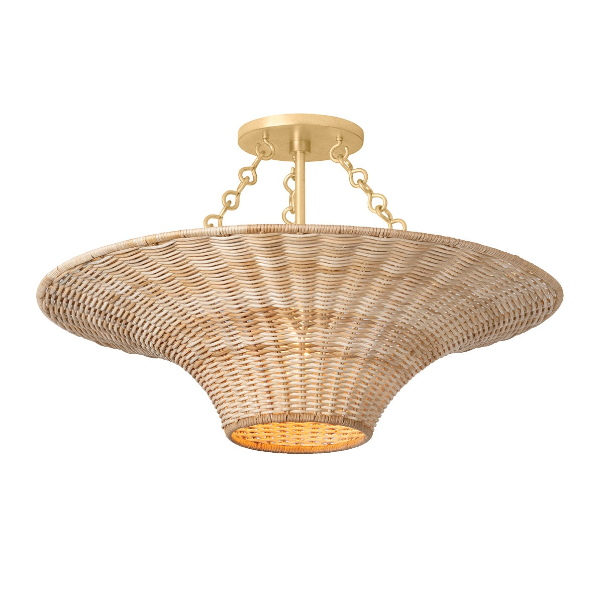 Troy Lighting, KETAN SEMI FLUSH, SEMI FLUSH MOUNT LIGHT