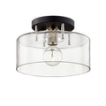 TROY LIGHTING, BERGAMOT STATION SEMI FLUSH, SEMI FLUSH MOUNT LIGHT