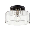 TROY LIGHTING, BERGAMOT STATION SEMI FLUSH, SEMI FLUSH MOUNT LIGHT